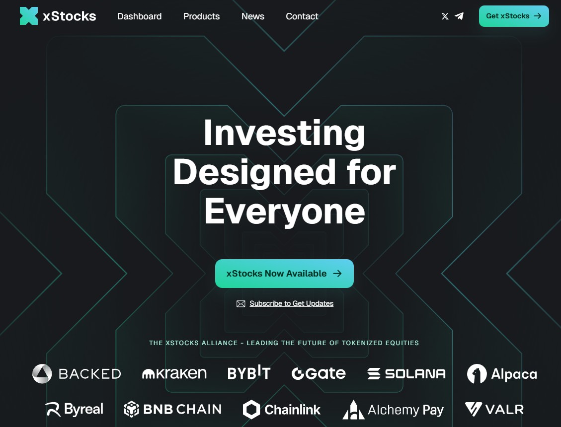 Интерфейс xStocks