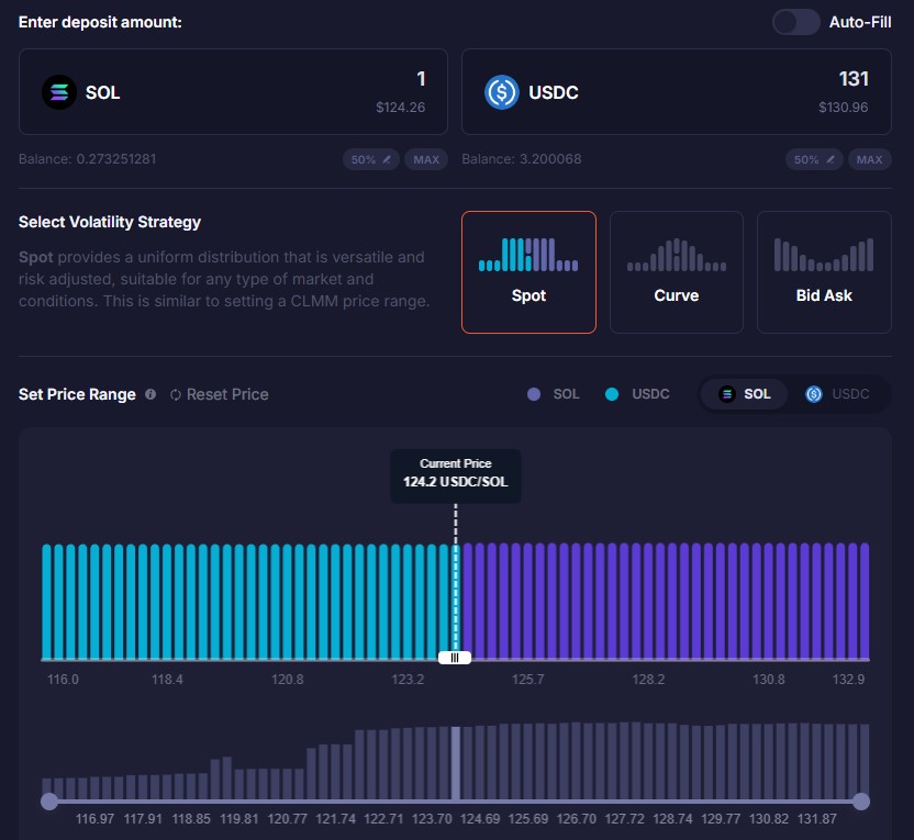 Spot форма для 50/50